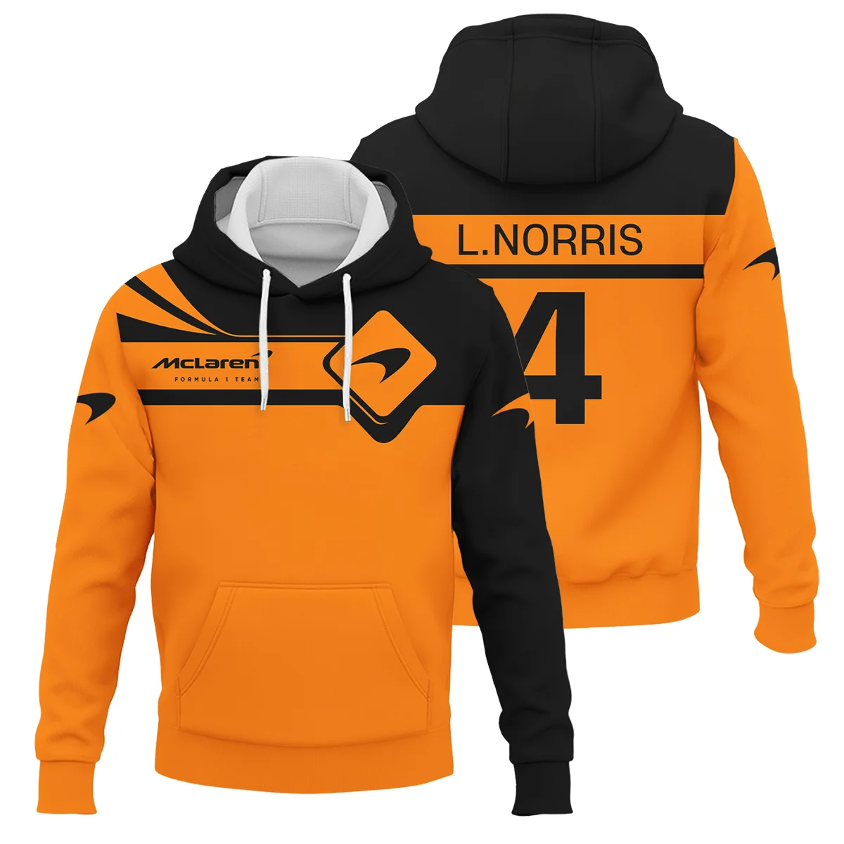 Lando Norris McLaren F1 Logo Hoodie BLMCL5525A2HD