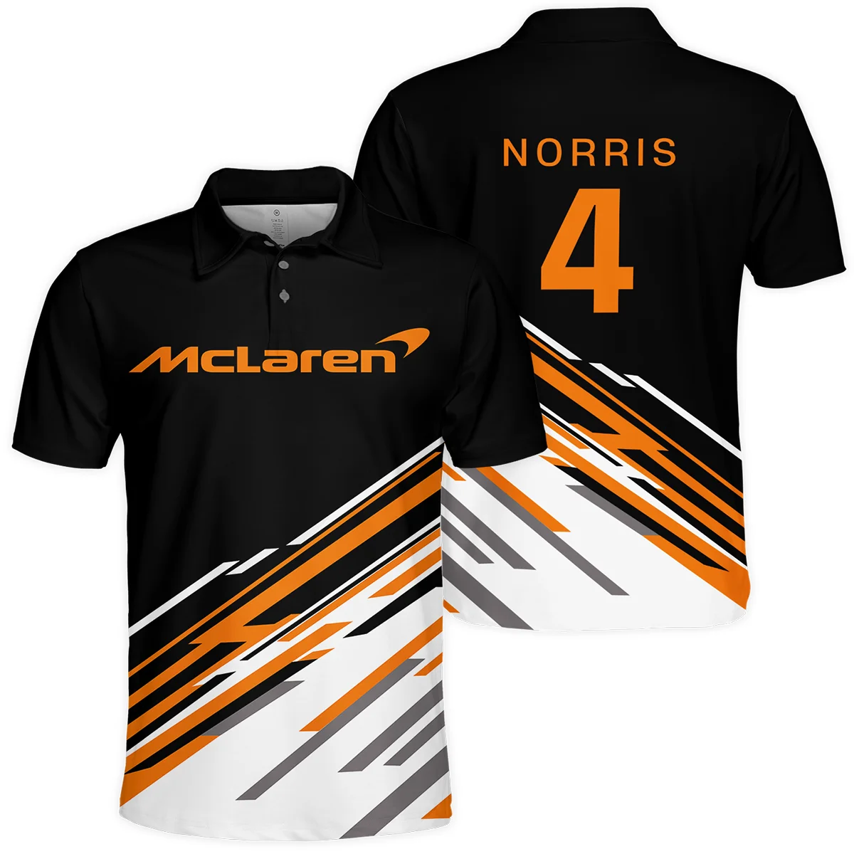 Lando Norris McLaren F1 Polo Shirt All Over Prints BLMCL10425A2PL