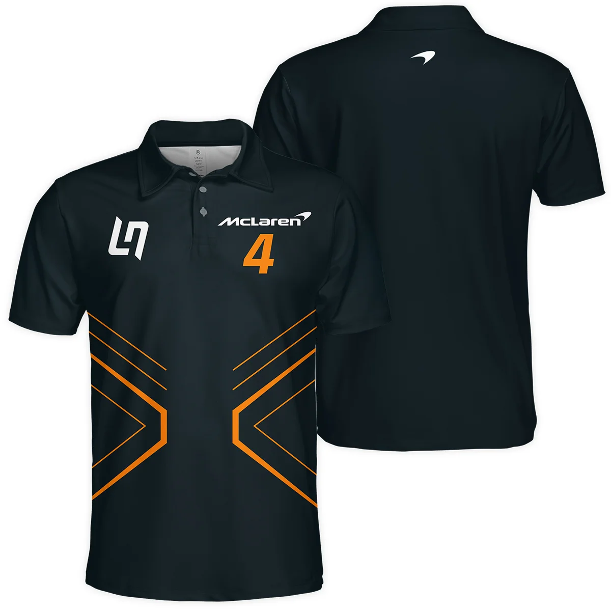 Lando Norris McLaren F1 Polo Shirt All Over Prints BLMCL10425A3PL