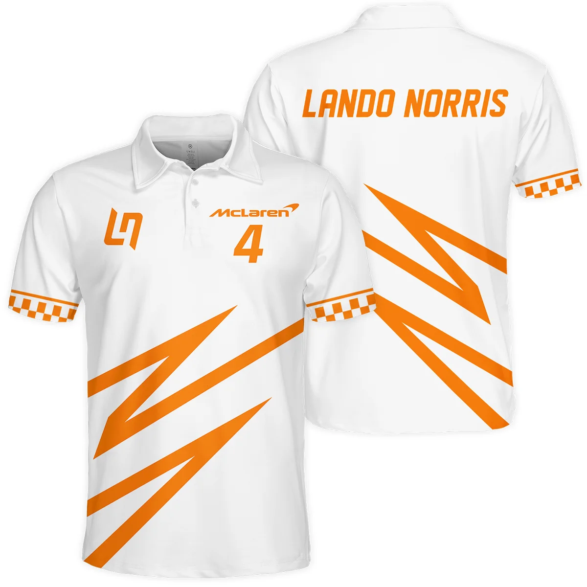 Lando Norris McLaren F1 Polo Shirt All Over Prints BLMCL10425A4PL
