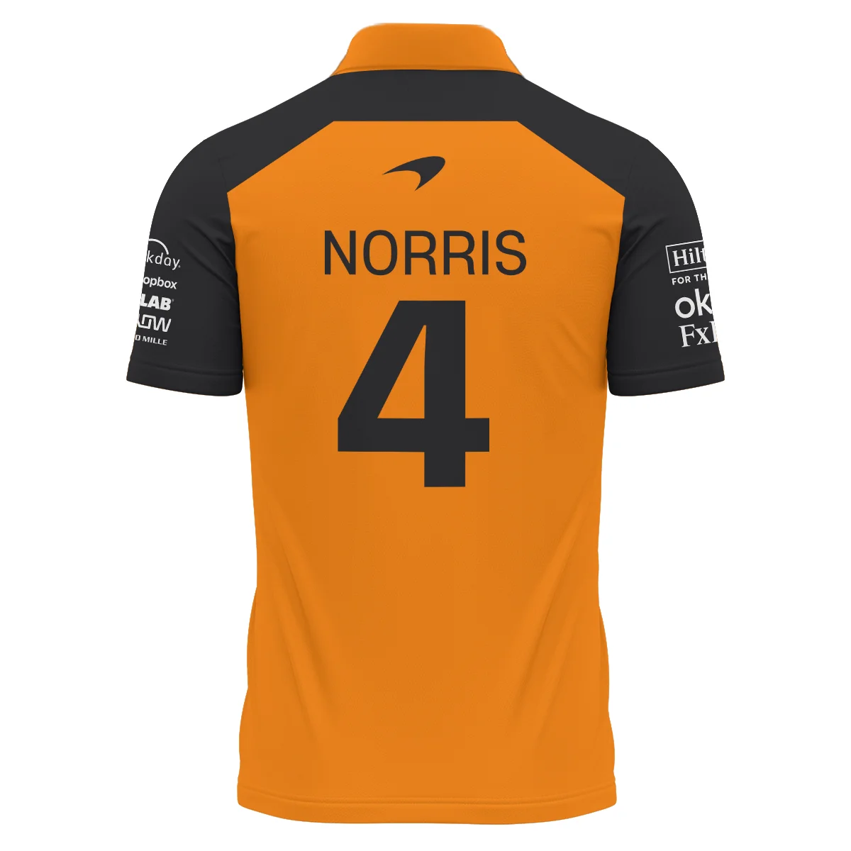 Lando Norris McLaren Formula One Logo Polo Shirt BLF1290325A1MCLPL - Image 4