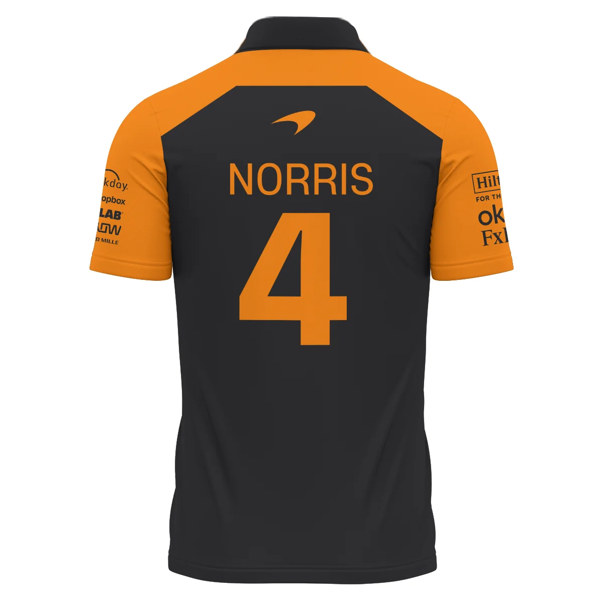 Lando Norris McLaren Formula One Logo Polo Shirt BLF1290325A2MCLPL - Image 3