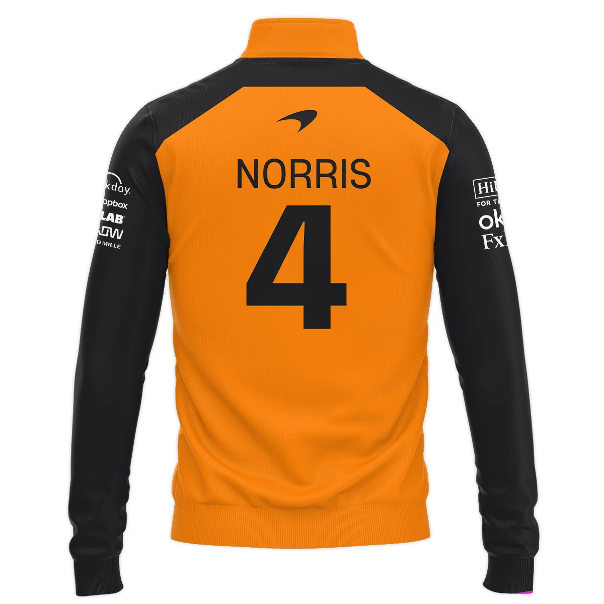Lando Norris McLaren Formula One Logo Quarter-Zip Sweatshirt BLF1290325A1MCLQZS - Image 3