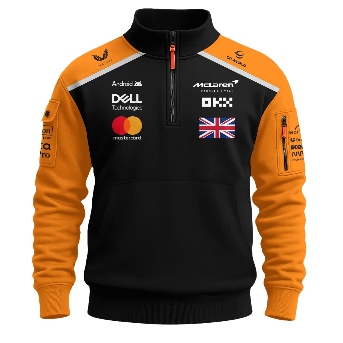 Lando Norris McLaren Formula One Sweatshirt Zipper BLF1290325A2MCLSHZ - Image 2