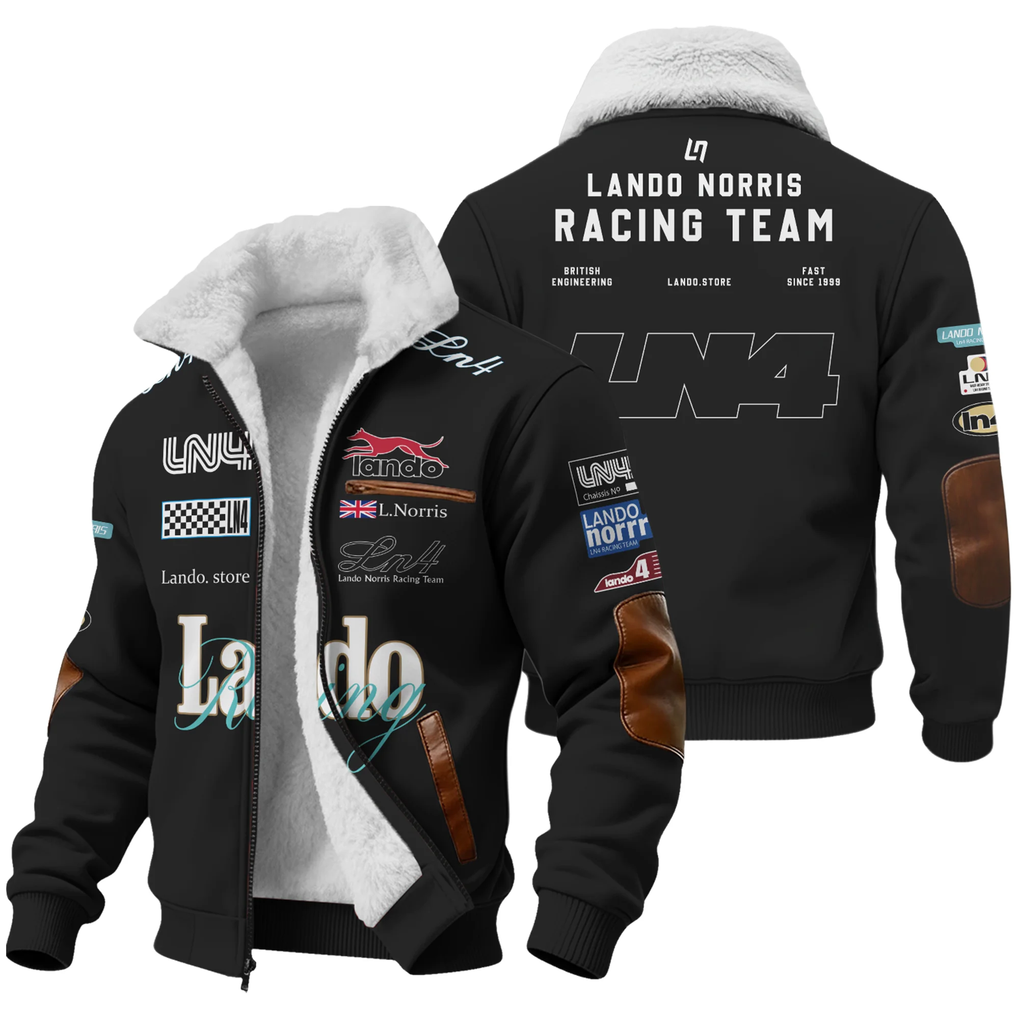 Lando Norris Racing Fleece Jacket BLVALN051225A7FJ