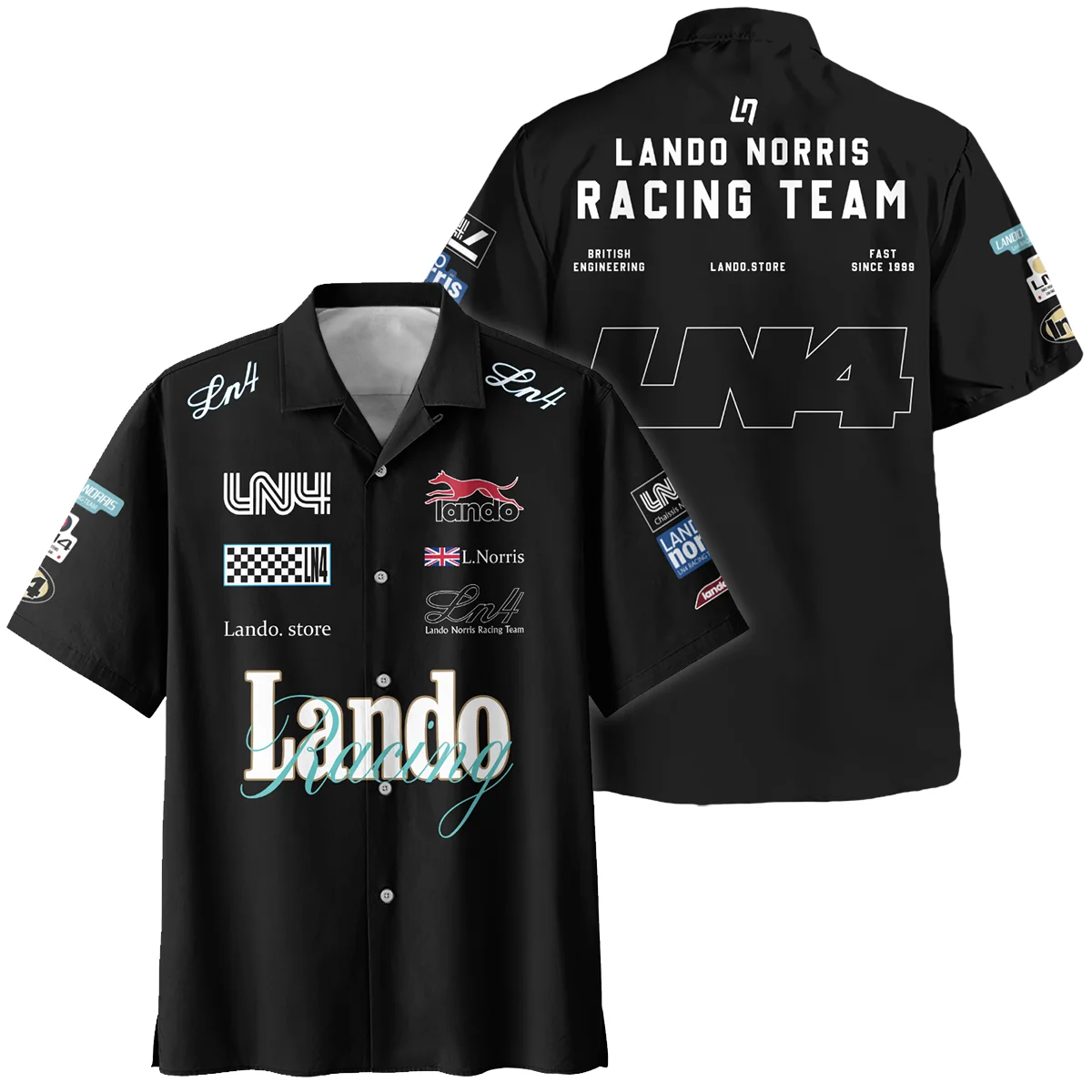 Lando Norris Racing Hawaiian Shirt BLVALN051225A7HW