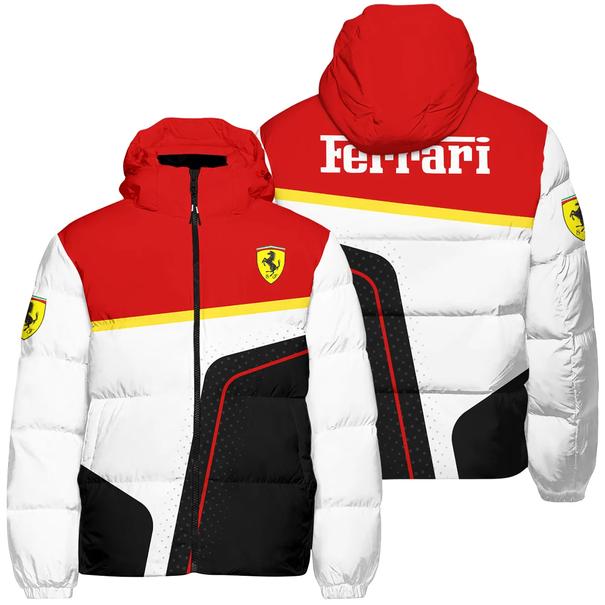 Limited Edition Ferrari F1 Down & Puffer Jackets BLFRR15925A1HCJ - F1 Fan Gear