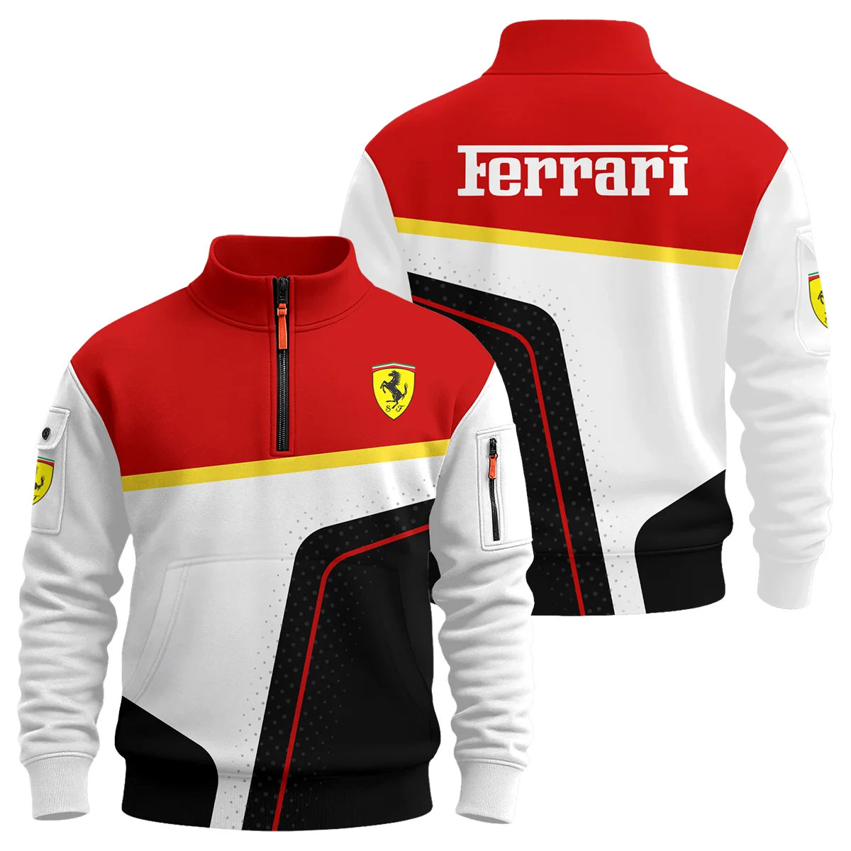 Limited Edition Ferrari F1 Sweatshirt Zipper BLFRR15925A1SHZ - Formula Racing Apparel