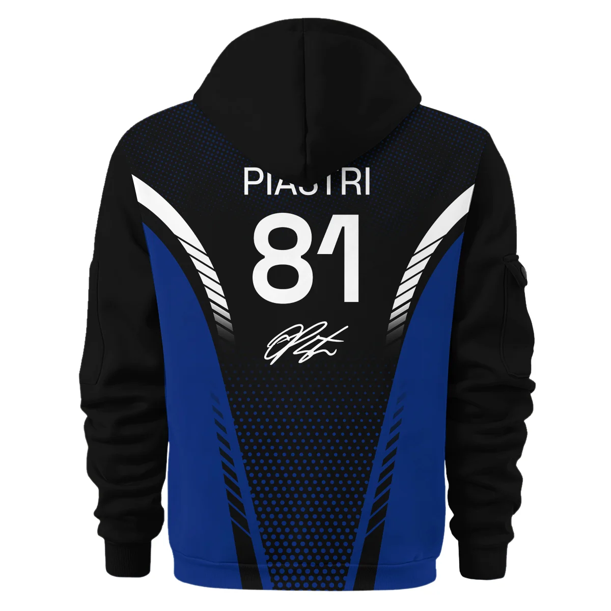 Limited Edition Oscar Piastri - Hoodie Half Zip BLOP121025A1HDF - Image 3