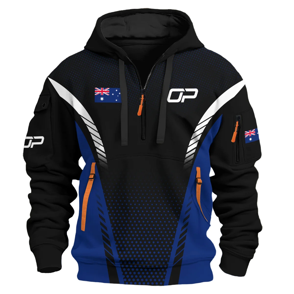 Limited Edition Oscar Piastri - Hoodie Half Zip BLOP121025A1HDF - Image 2