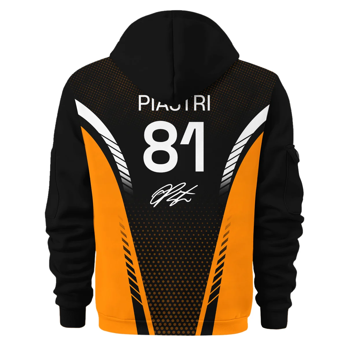 Limited Edition Oscar Piastri - Hoodie Half Zip BLOP121025A2HDF - Image 3