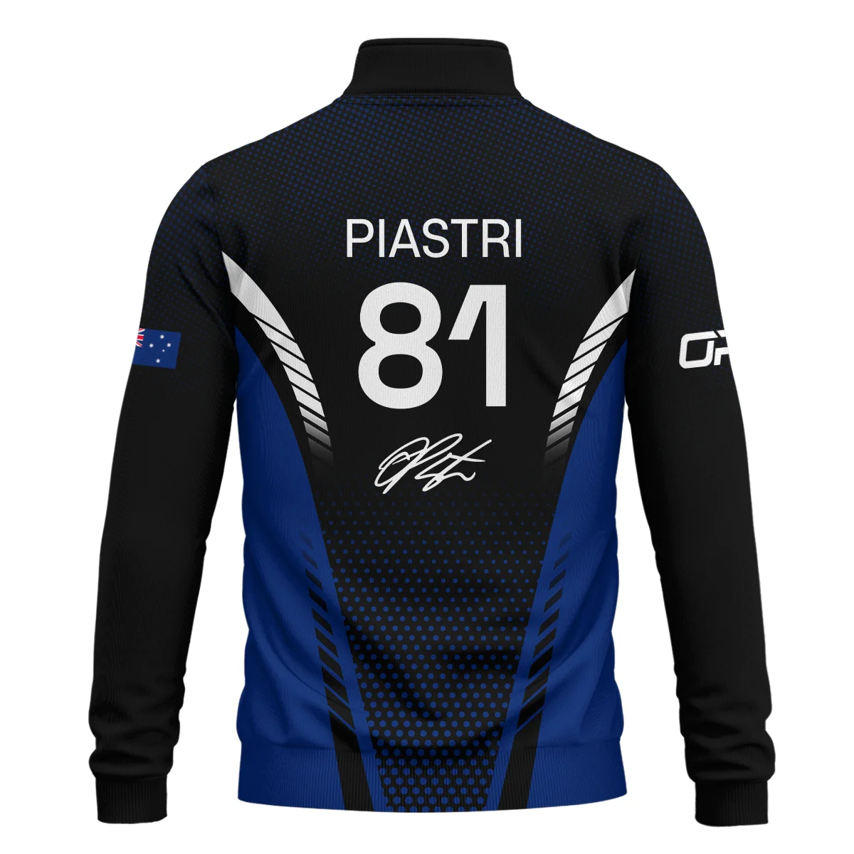 Limited Edition Oscar Piastri - Quarter-Zip Sweatshirt BLOP121025A1QZS - Image 3