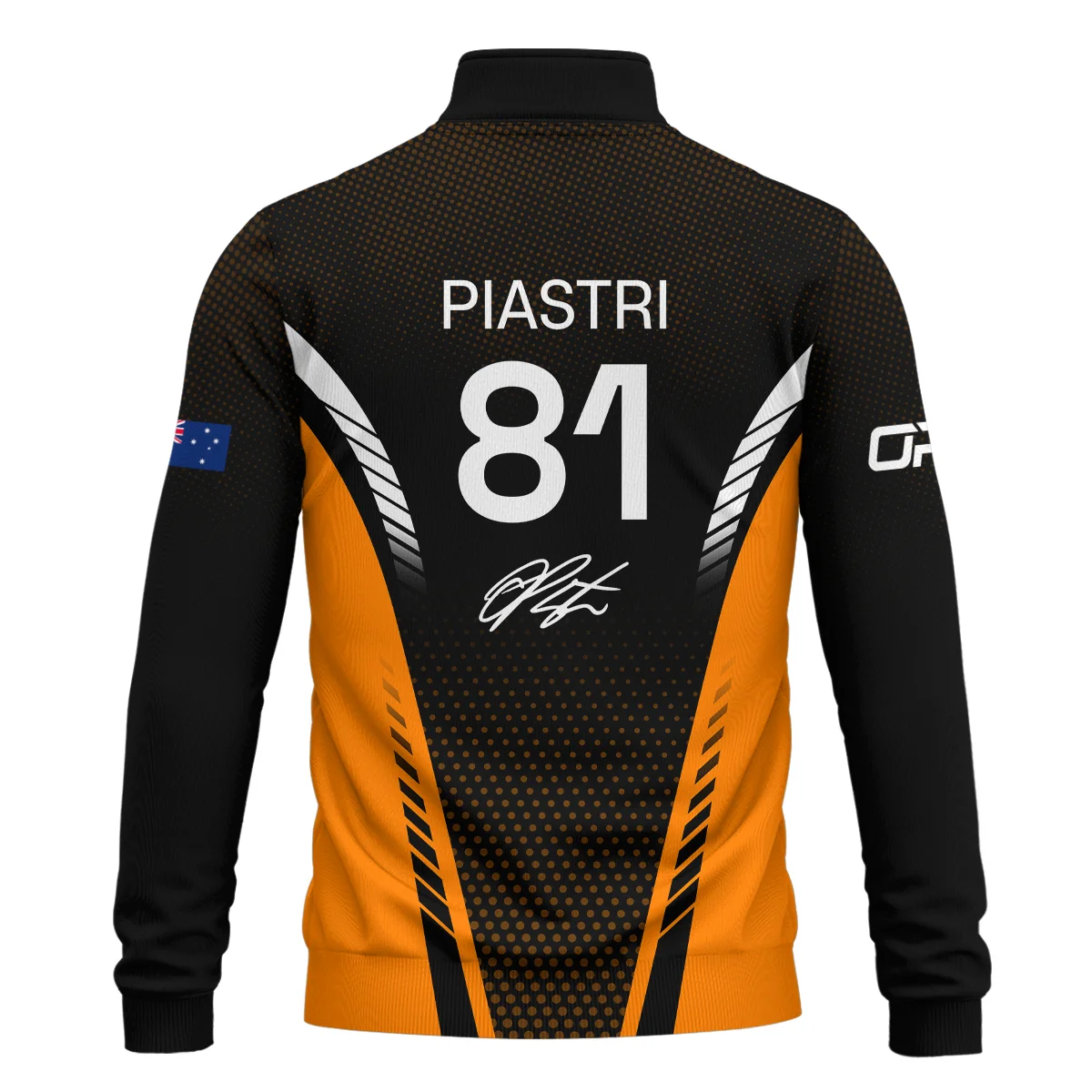 Limited Edition Oscar Piastri - Quarter-Zip Sweatshirt BLOP121025A2QZS - Image 3