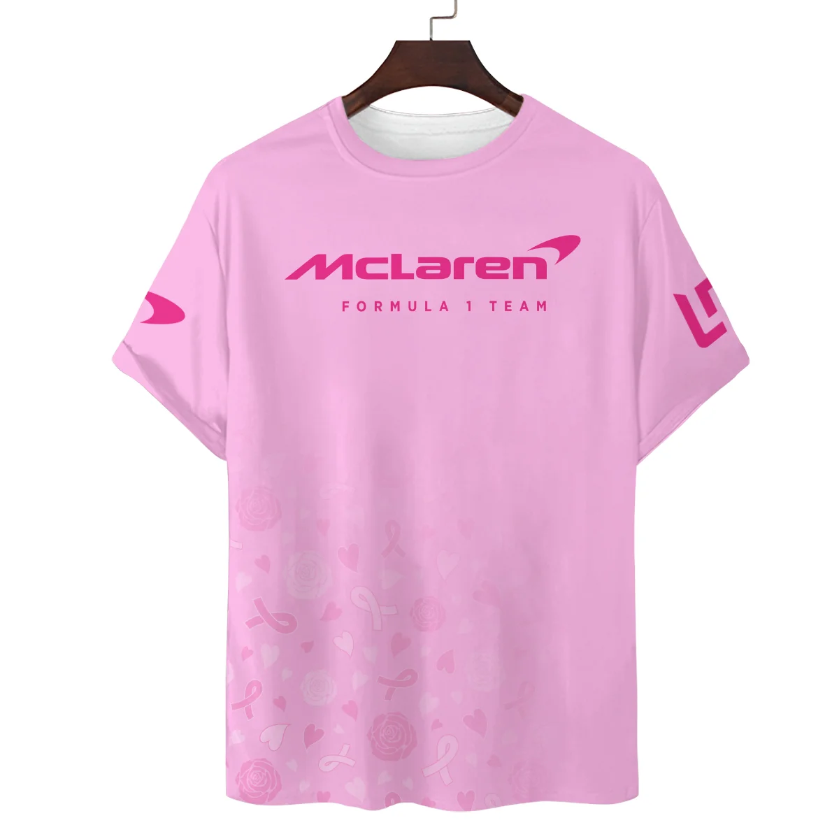 LN4 In October We Wear Pink Women T-Shirt BLNR7925A1TS - Image 2