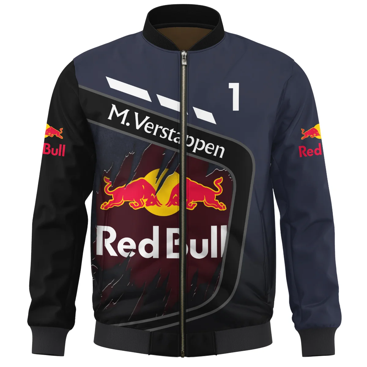 Max Verstappen Red Bull Racing F1 Bomber BLRBR20525A3BB - Image 2