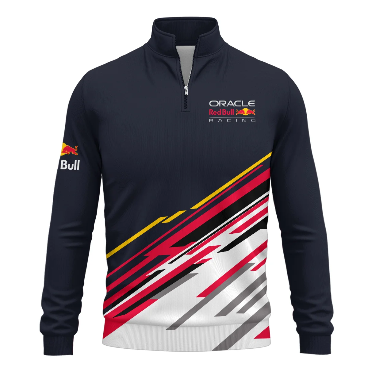 Max Verstappen Red Bull Racing F1 Quarter-Zip Sweatshirt BLRBR20525A2QZS - Image 2