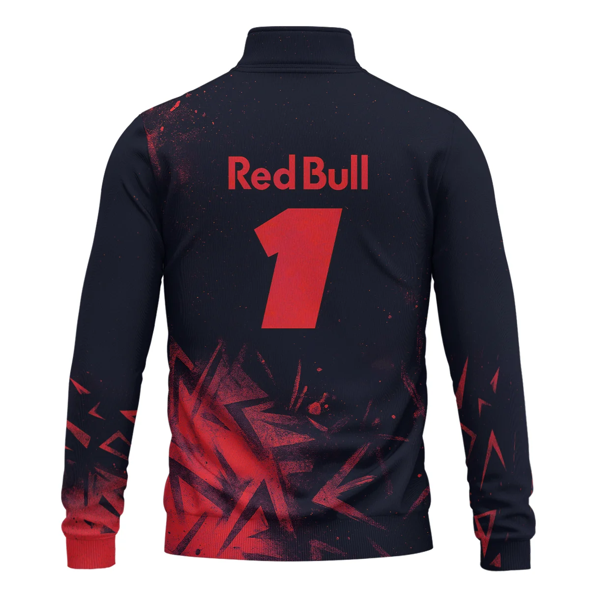 Max Verstappen Red Bull Racing F1 Quarter-Zip Sweatshirt BLRBR20525A4QZS - Image 3