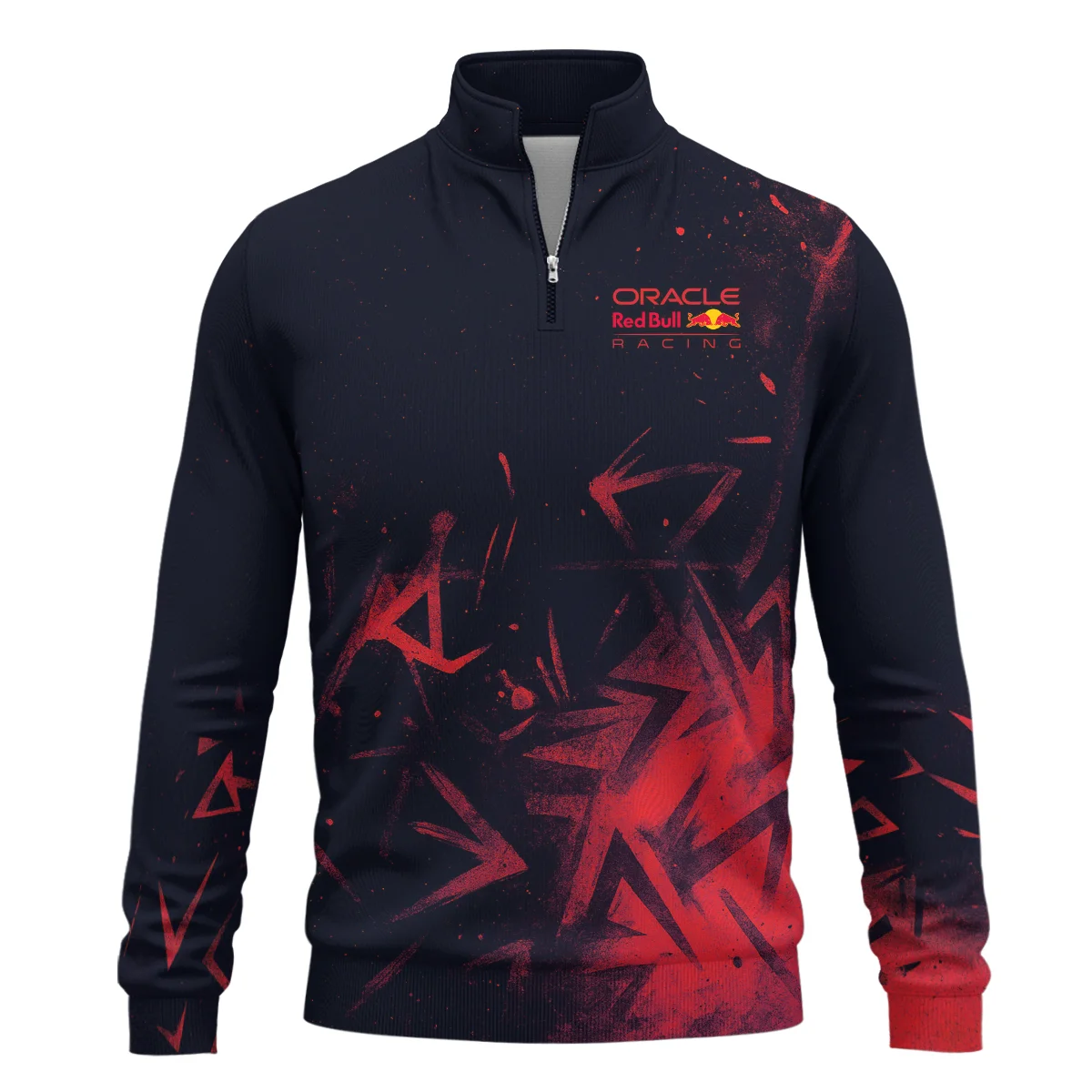 Max Verstappen Red Bull Racing F1 Quarter-Zip Sweatshirt BLRBR20525A4QZS - Image 2