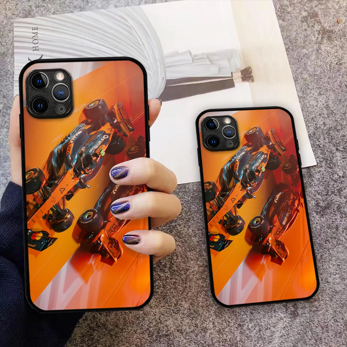 MCL39 McLaren F1 Team Phone Case - Dustproof, Scratch & Shock Resistant - BLMCL2625A18 - Image 2