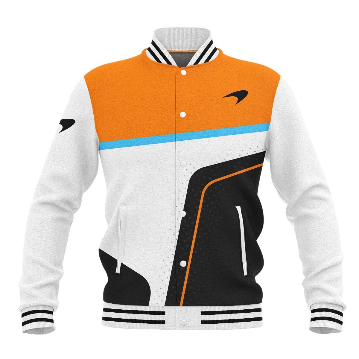 McLaren F1 Baseball Jacket BLMCL10425A5BJ - Image 2