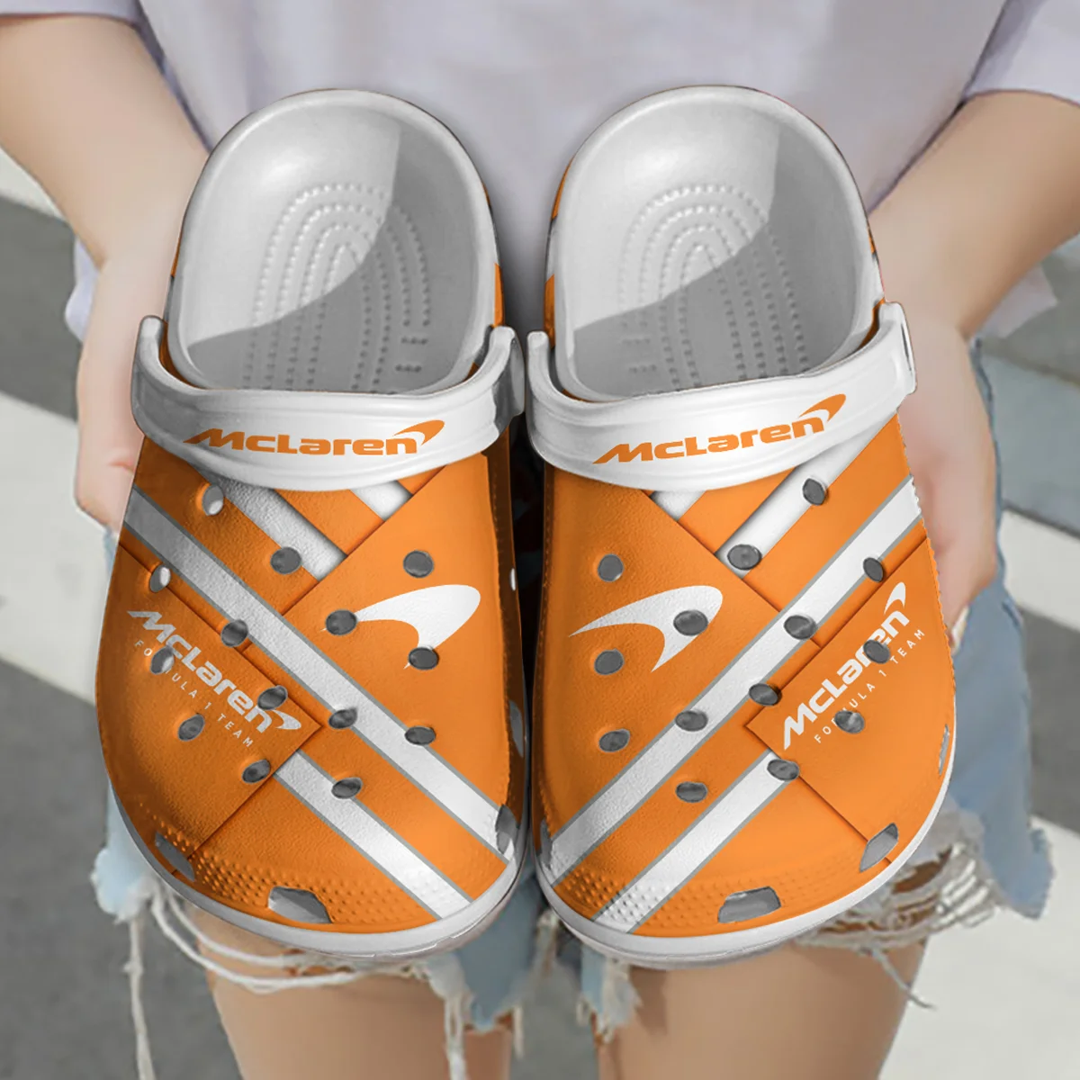 McLaren F1 Crocs - Waterproof Odor-resistant Antimicrobial BLMCL8425A1 - Image 3