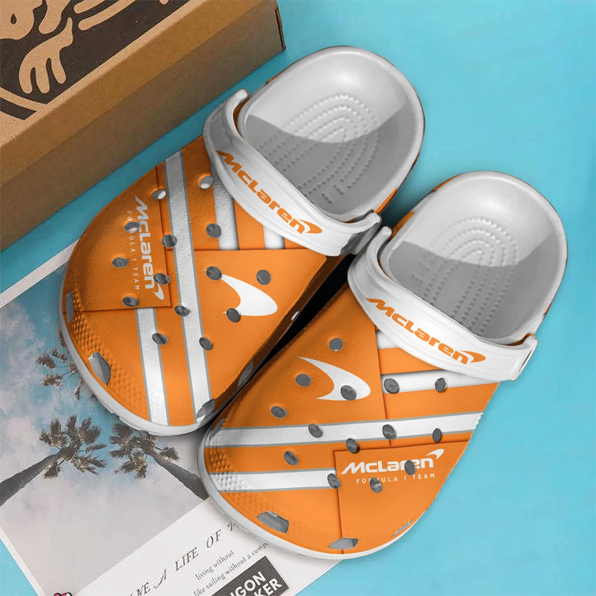 McLaren F1 Crocs - Waterproof Odor-resistant Antimicrobial BLMCL8425A1 - Image 2