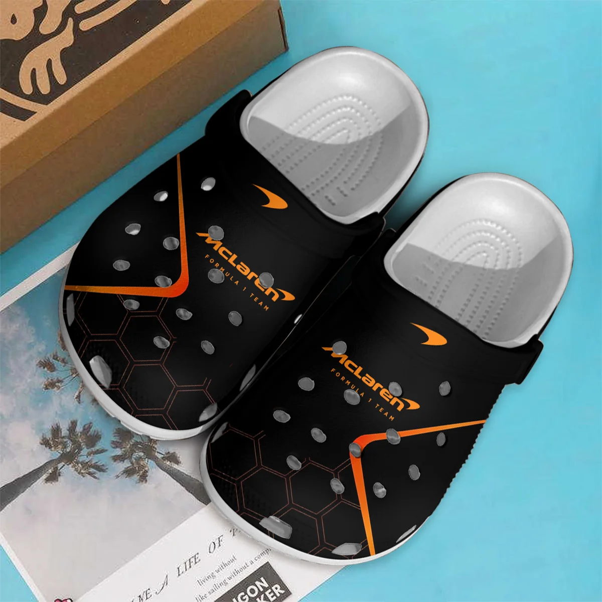 McLaren F1 Crocs - Waterproof Odor-resistant Antimicrobial BLMCL8425A4 - Image 2