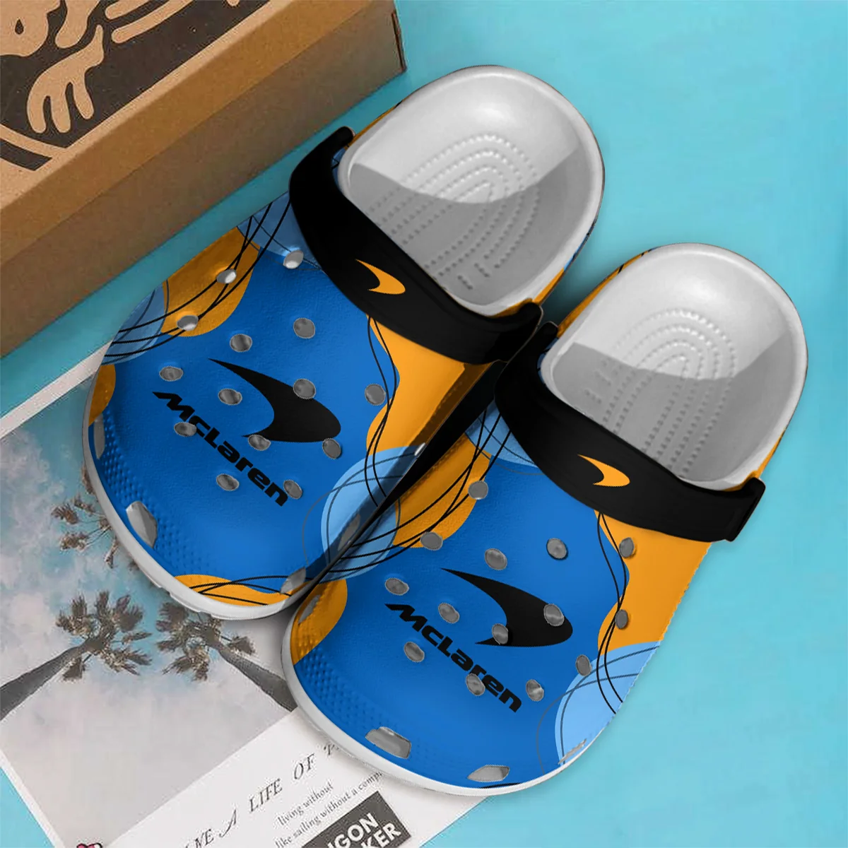 McLaren F1 Crocs - Waterproof Odor-resistant Antimicrobial BLMCL8425A5 - Image 2