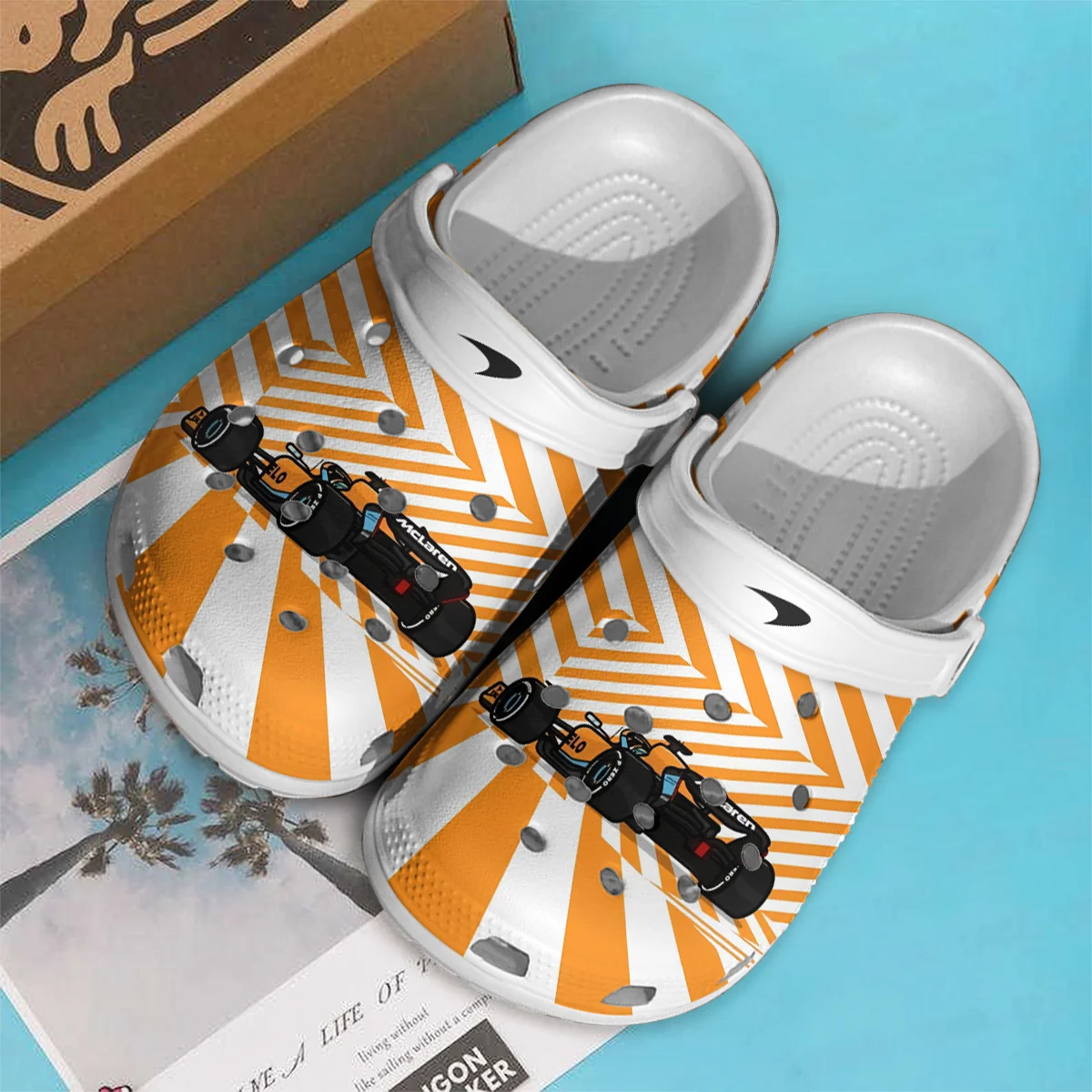 McLaren F1 Crocs - Waterproof Odor-resistant Antimicrobial BLMCL8425A6 - Image 2