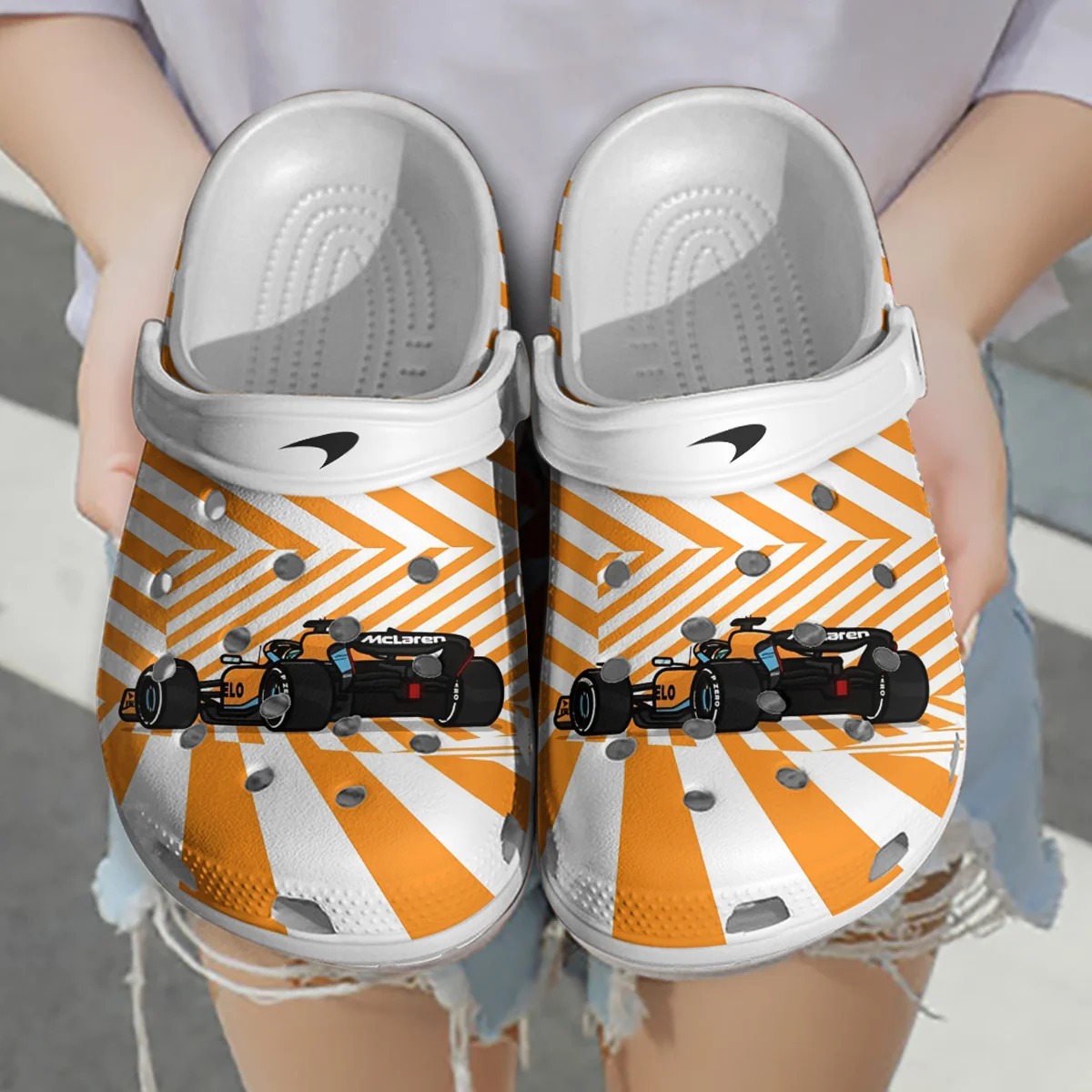 McLaren F1 Crocs - Waterproof Odor-resistant Antimicrobial BLMCL8425A6 - Image 3