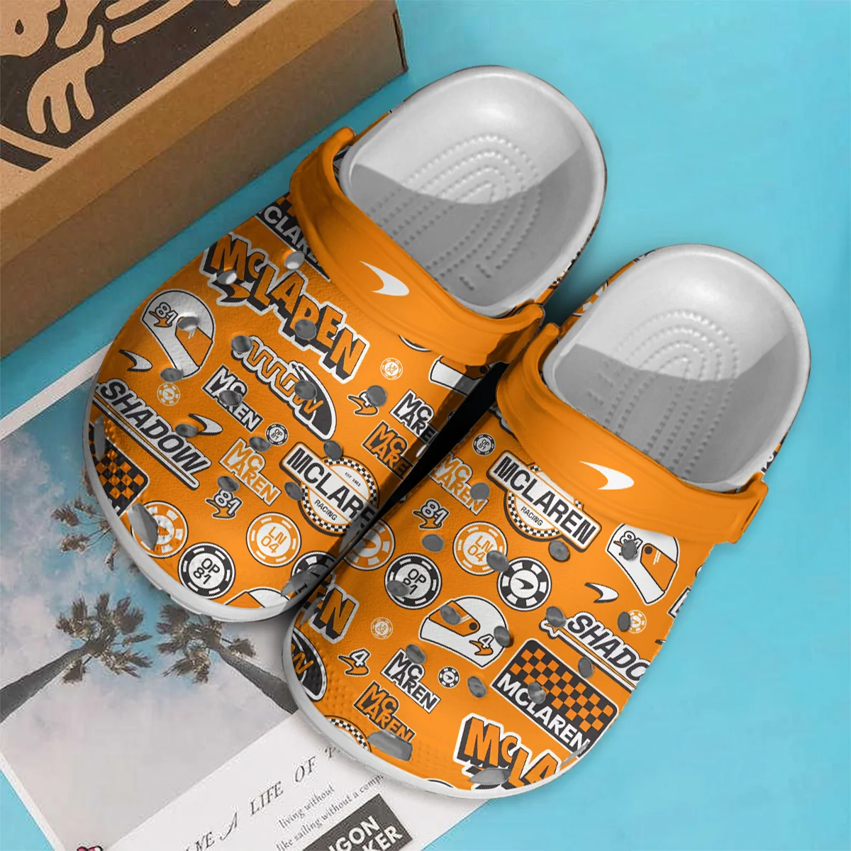 McLaren F1 Crocs - Waterproof Odor-resistant Antimicrobial BLMCL8425A8 - Image 2