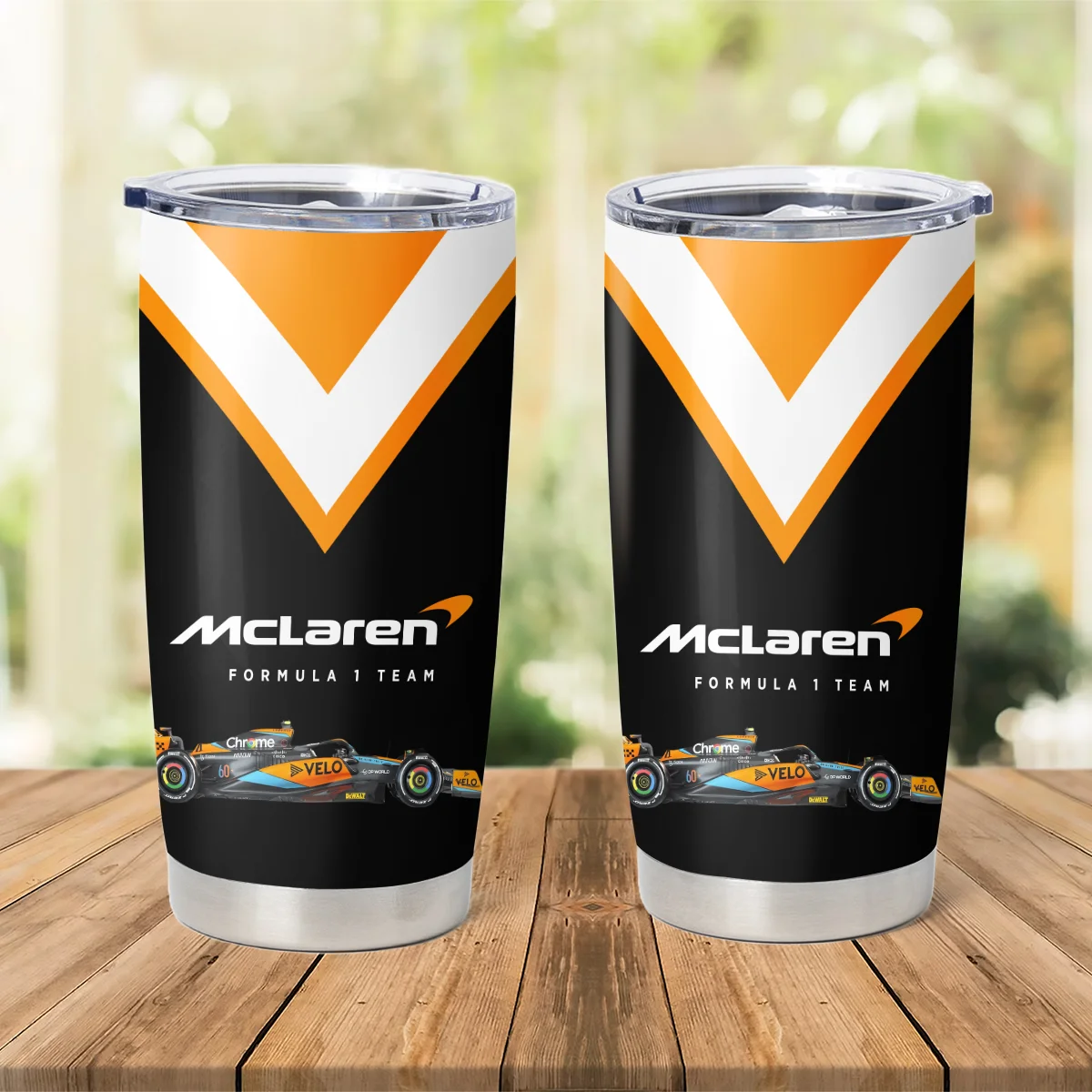 McLaren F1 Stainless Steel Tumbler 20oz 30oz Gift For Fan BLMCL11525A4 - Image 3