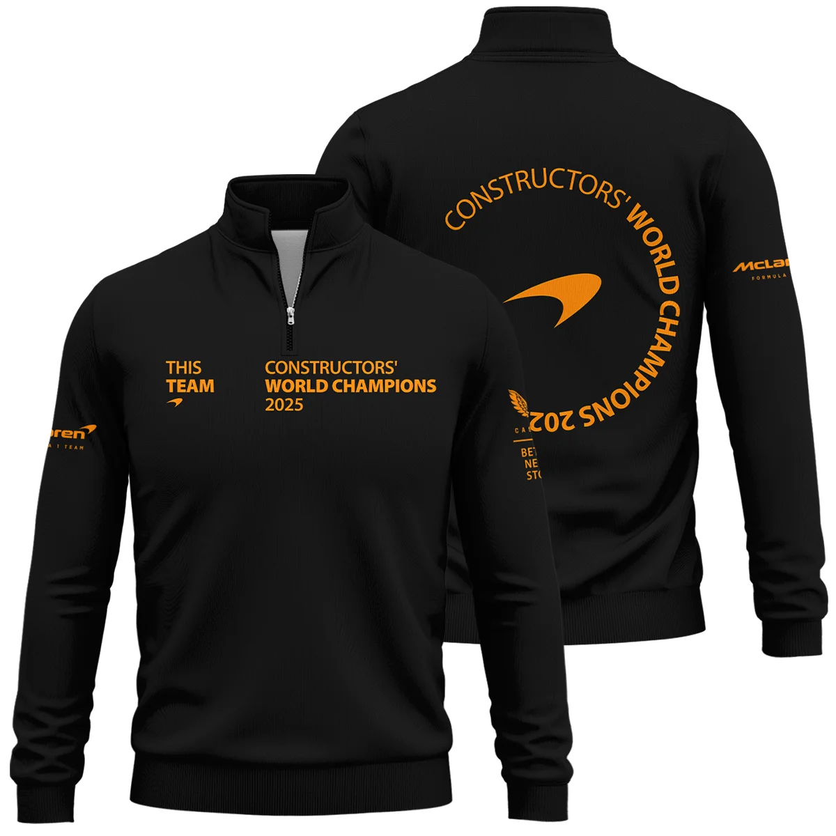 McLaren F1 Team 2025 Constructors' Champions Quarter-Zip Sweatshirt BLMCL51025A3QZS