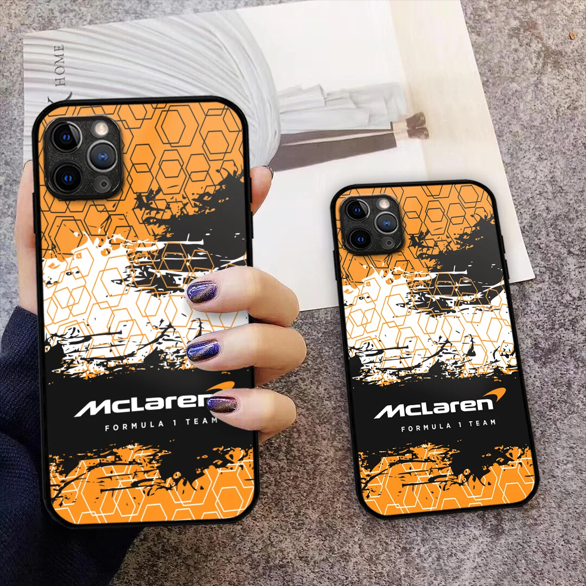 McLaren F1 Team Phone Case - Dustproof, Scratch & Shock Resistant - BLMCL2625A10 - Image 2