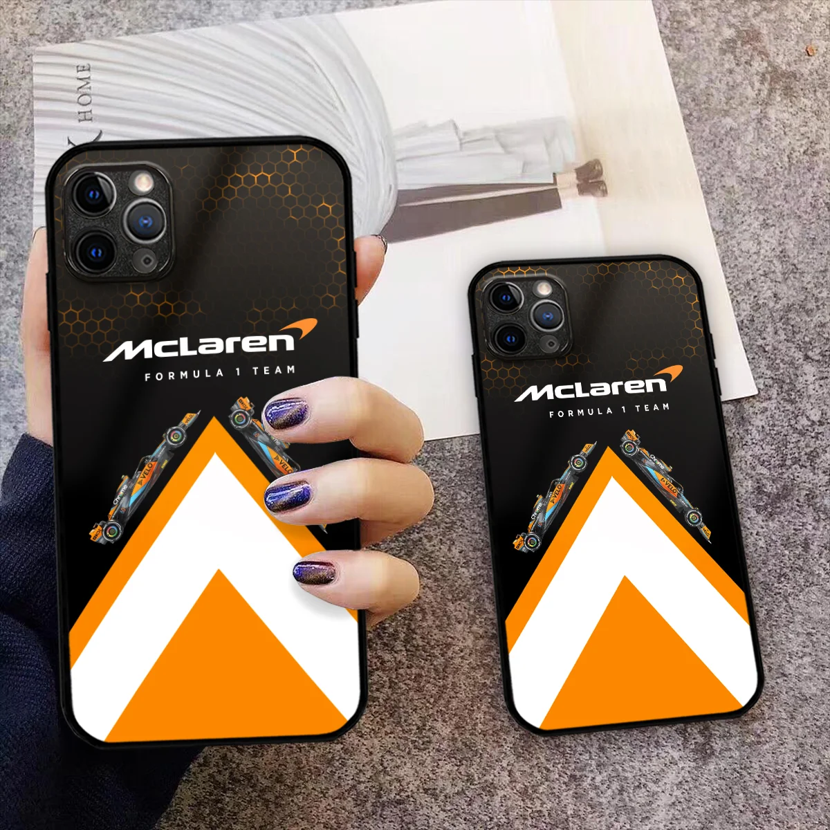 Alternative view of McLaren F1 Team Phone Case - Dustproof, Scratch & Shock Resistant - BLMCL2625A13