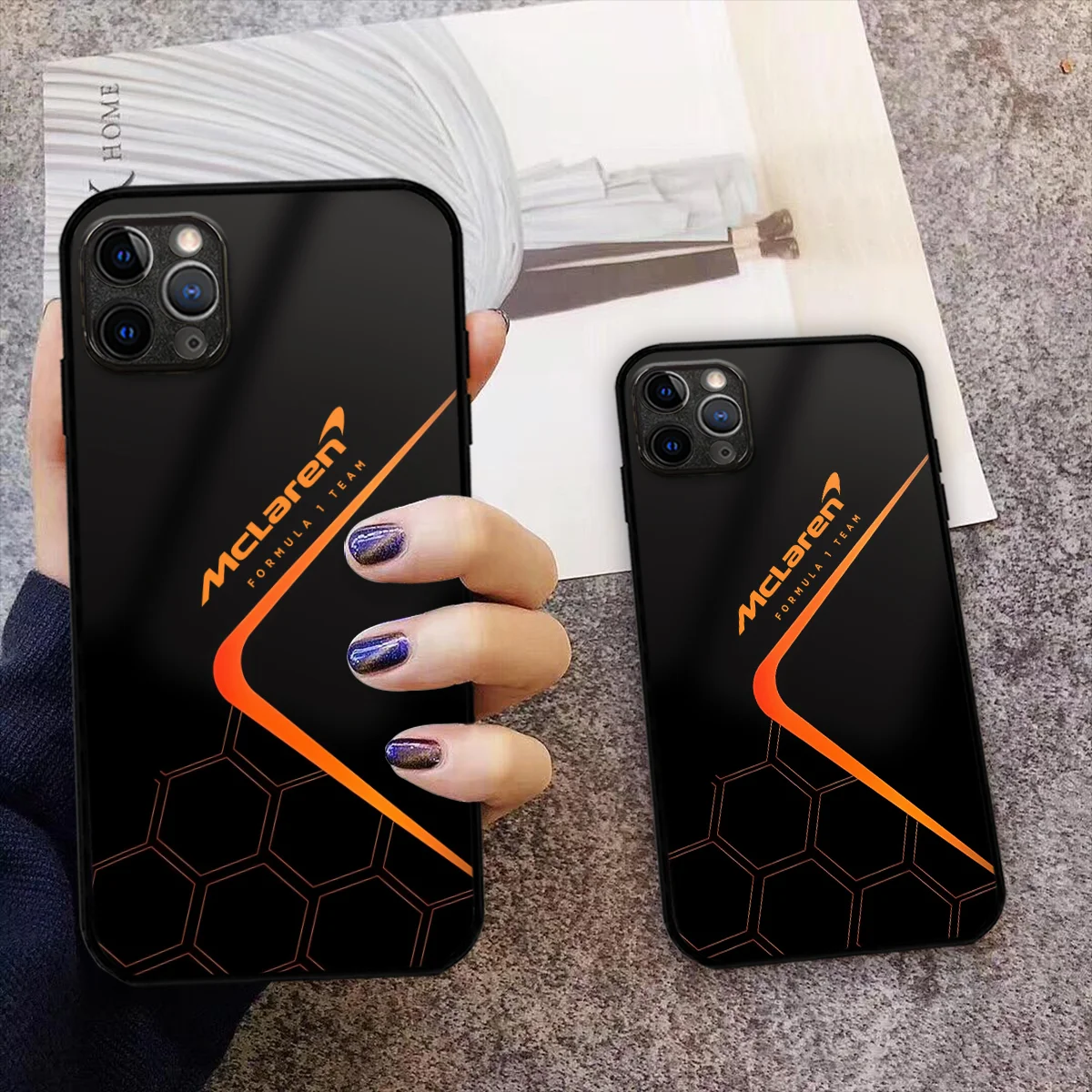 Alternative view of McLaren F1 Team Phone Case - Dustproof, Scratch & Shock Resistant - BLMCL2625A14
