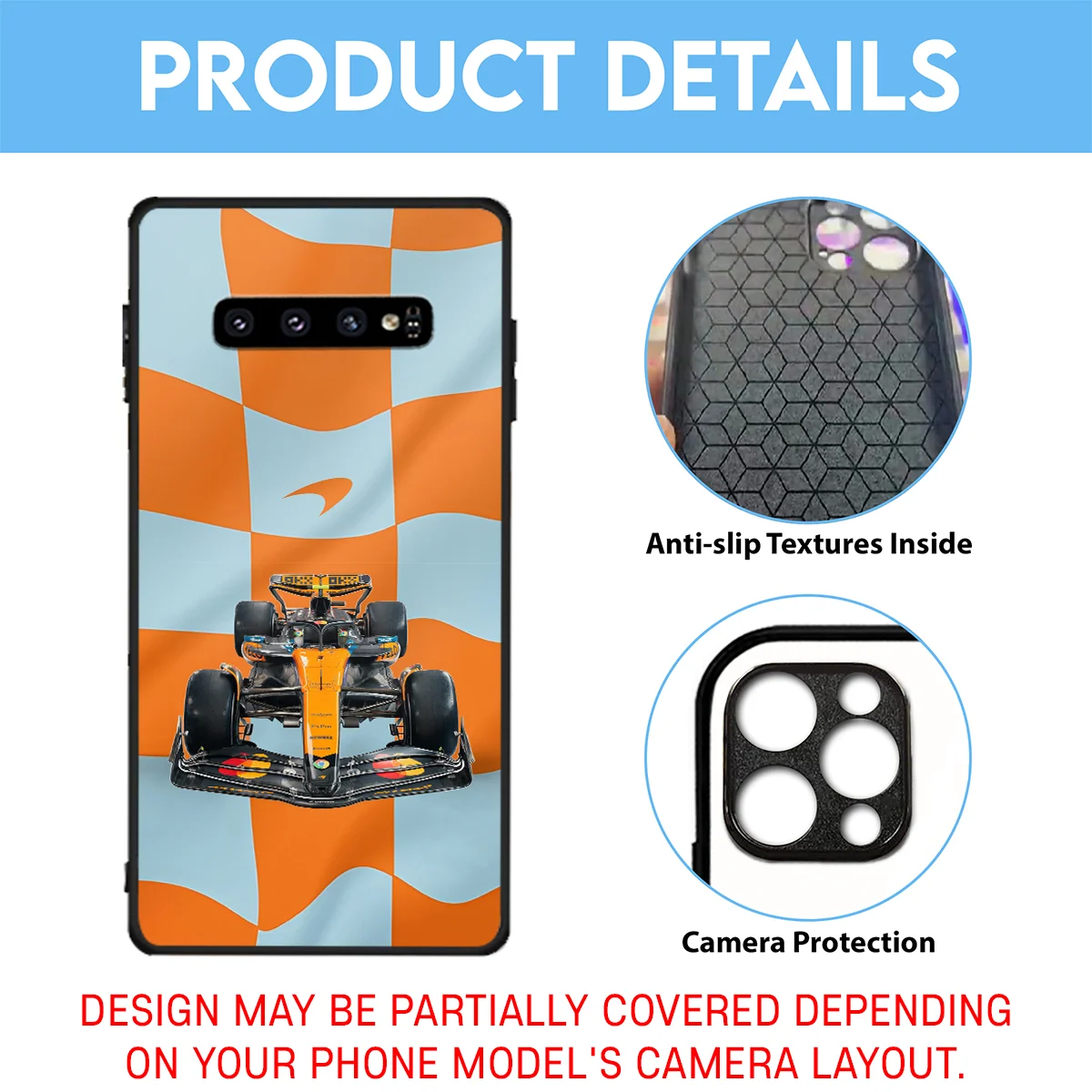 McLaren F1 Team Phone Case - Dustproof, Scratch & Shock Resistant - BLMCL2625A17 - Image 3