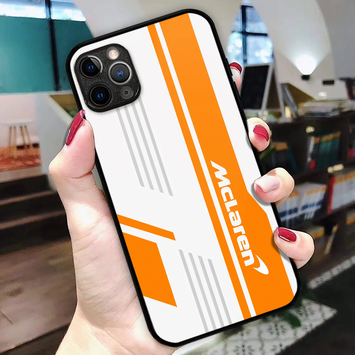 McLaren F1 Team Phone Case - Dustproof, Scratch & Shock Resistant - BLMCL2625A6