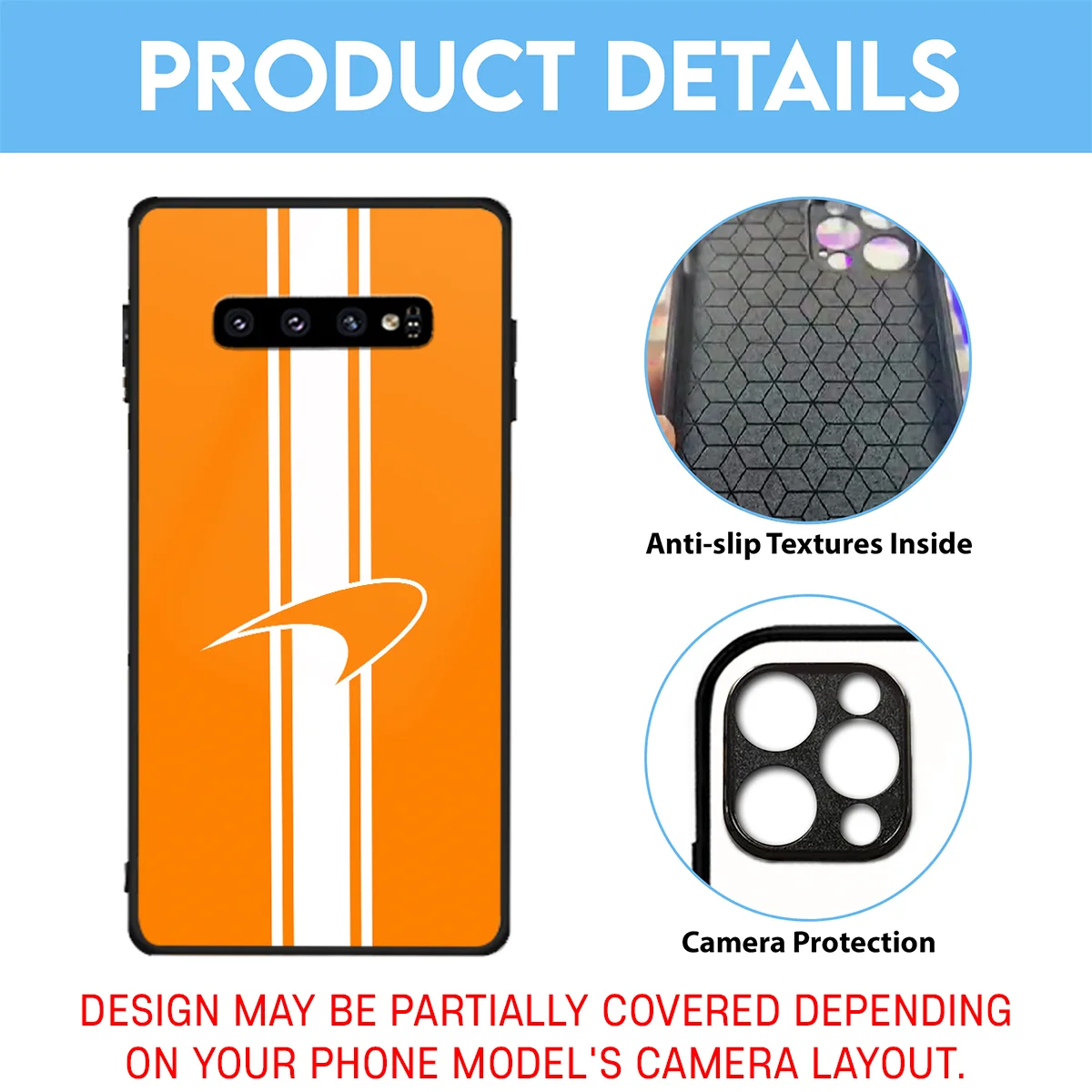 McLaren F1 Team Phone Case - Dustproof, Scratch & Shock Resistant - BLMCL2625A9 - Image 3