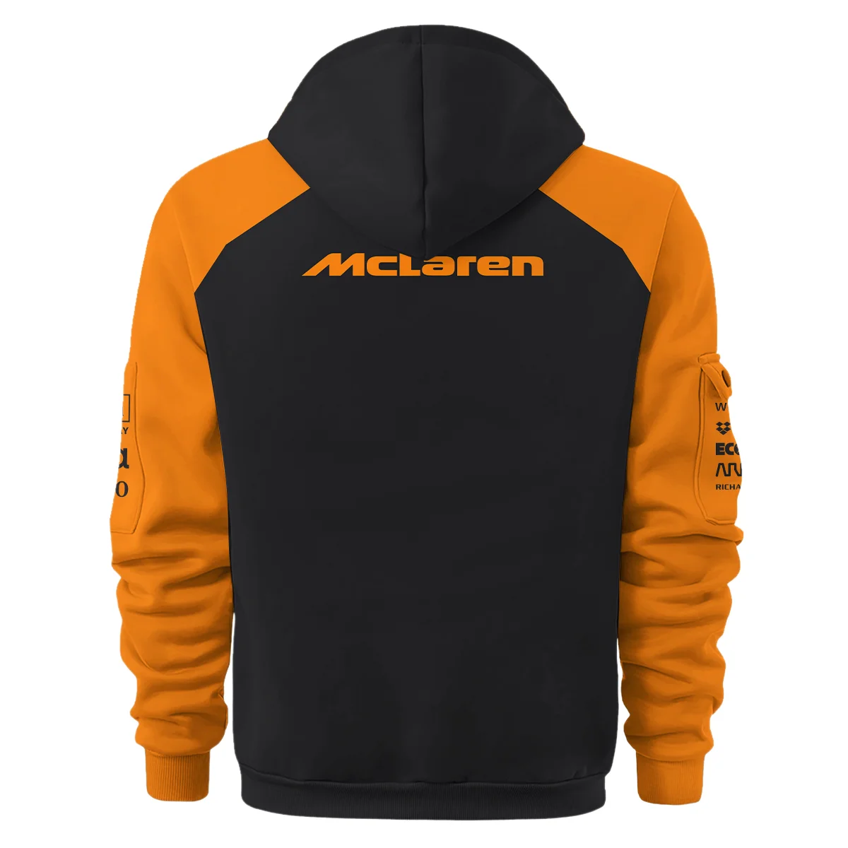 McLaren Formula One Logo Hoodie Half Zipper BLF1290325A6MCLHDF - Image 3