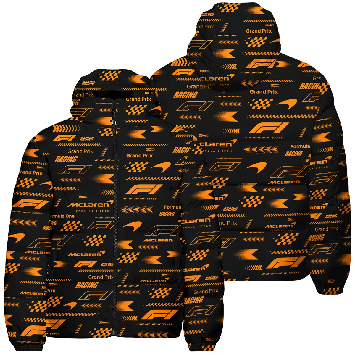 McLaren Pattern F1 Racing - Down & Puffer Jackets BLMCL191025A2HCJ