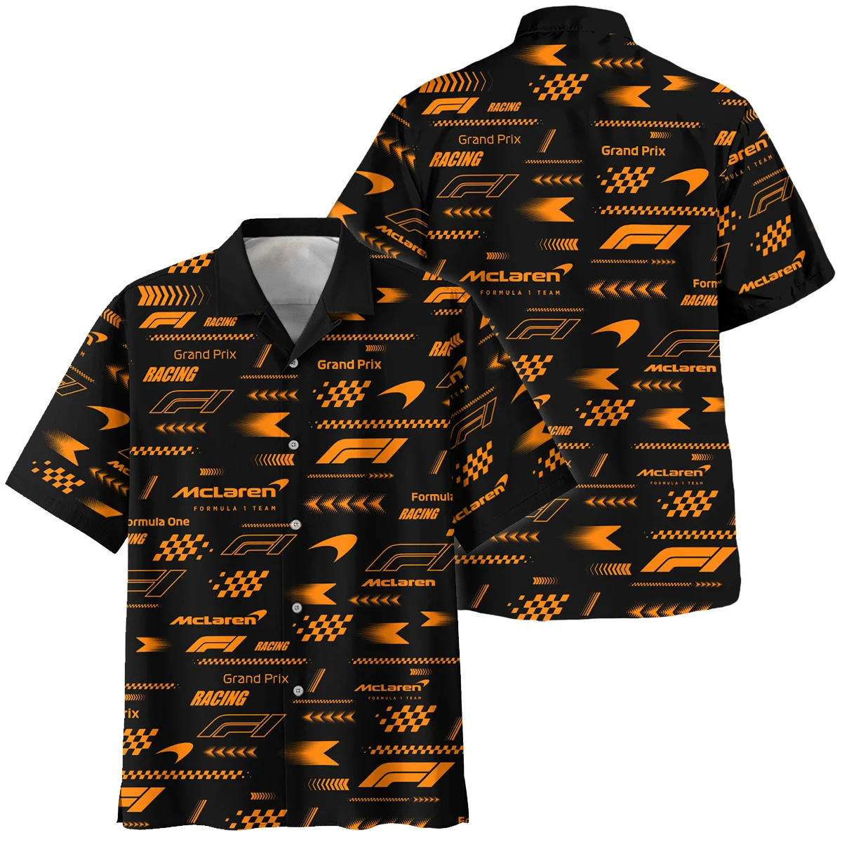 McLaren Pattern F1 Racing - Hawaiian Shirt BLMCL191025A2HW