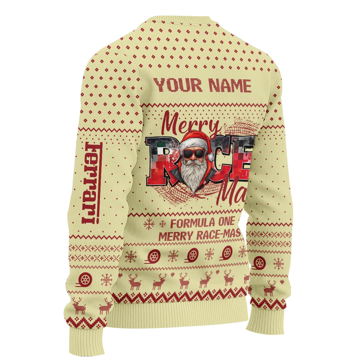 Merry RaceMas Ferrari Formula 1 - Ugly Sweater BLVAF1220925A20FRR - Image 5