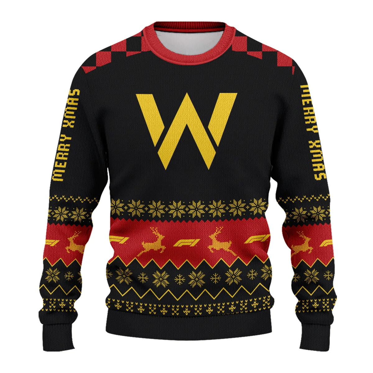 Merry X-Mas Williams Formula 1 - Ugly Sweater BLVAF1220925A8WIL - Image 2