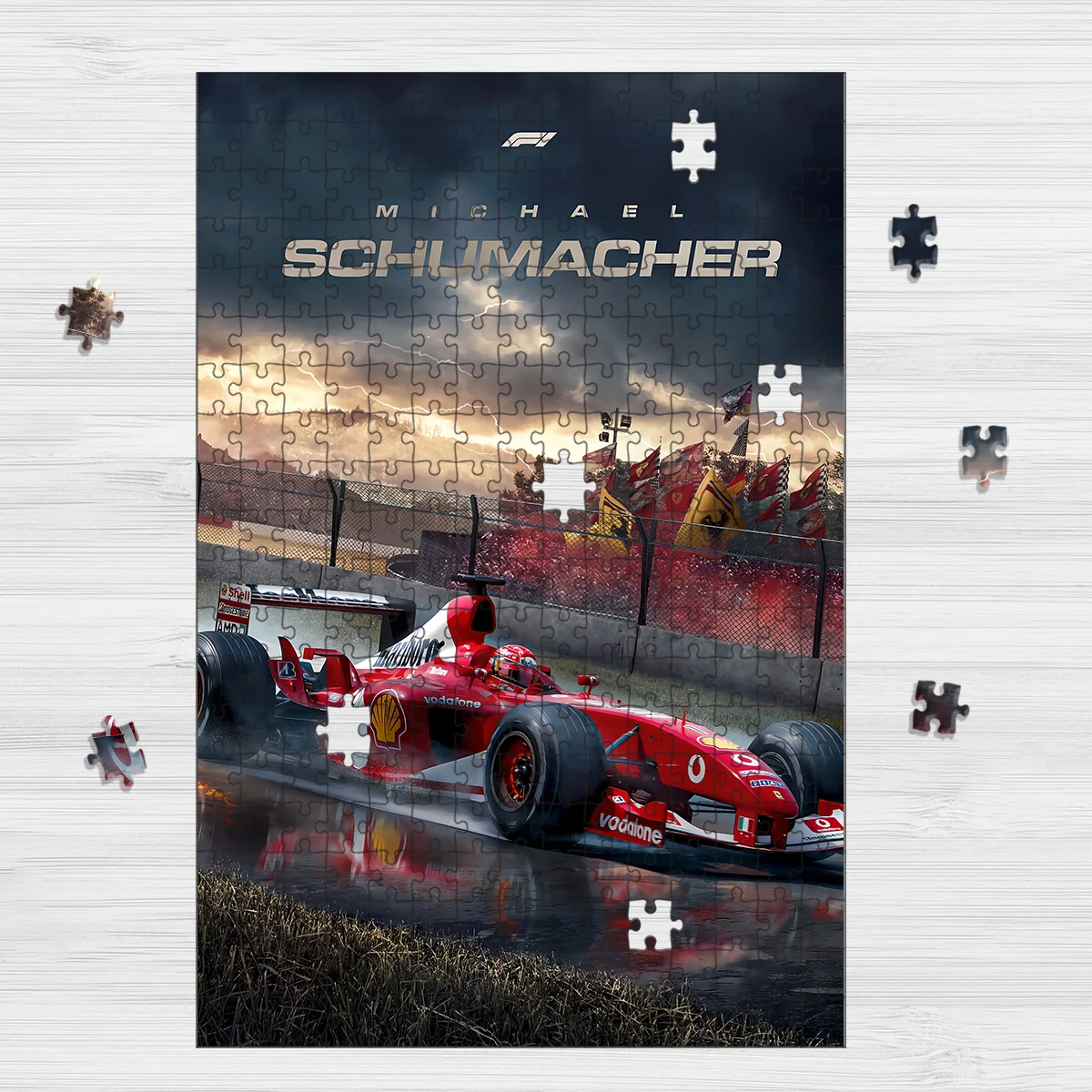 Michael Schumacher - Jigsaw Puzzle Game For F1 Fans BLF1PZ20