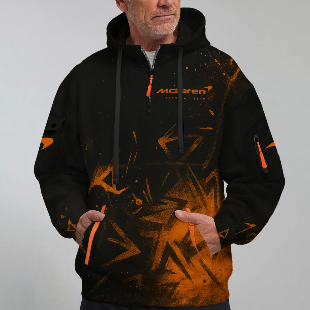 OP81 Logo Hoodie Half Zip BLMCL3525A3OP3HZ - Image 6