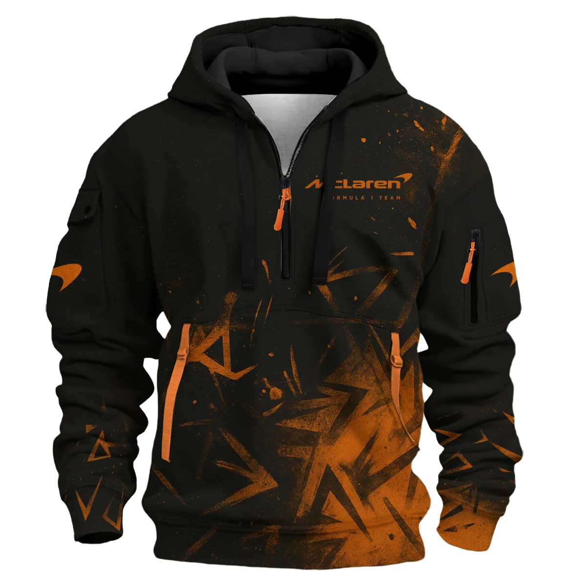 OP81 Logo Hoodie Half Zip BLMCL3525A3OP3HZ - Image 2