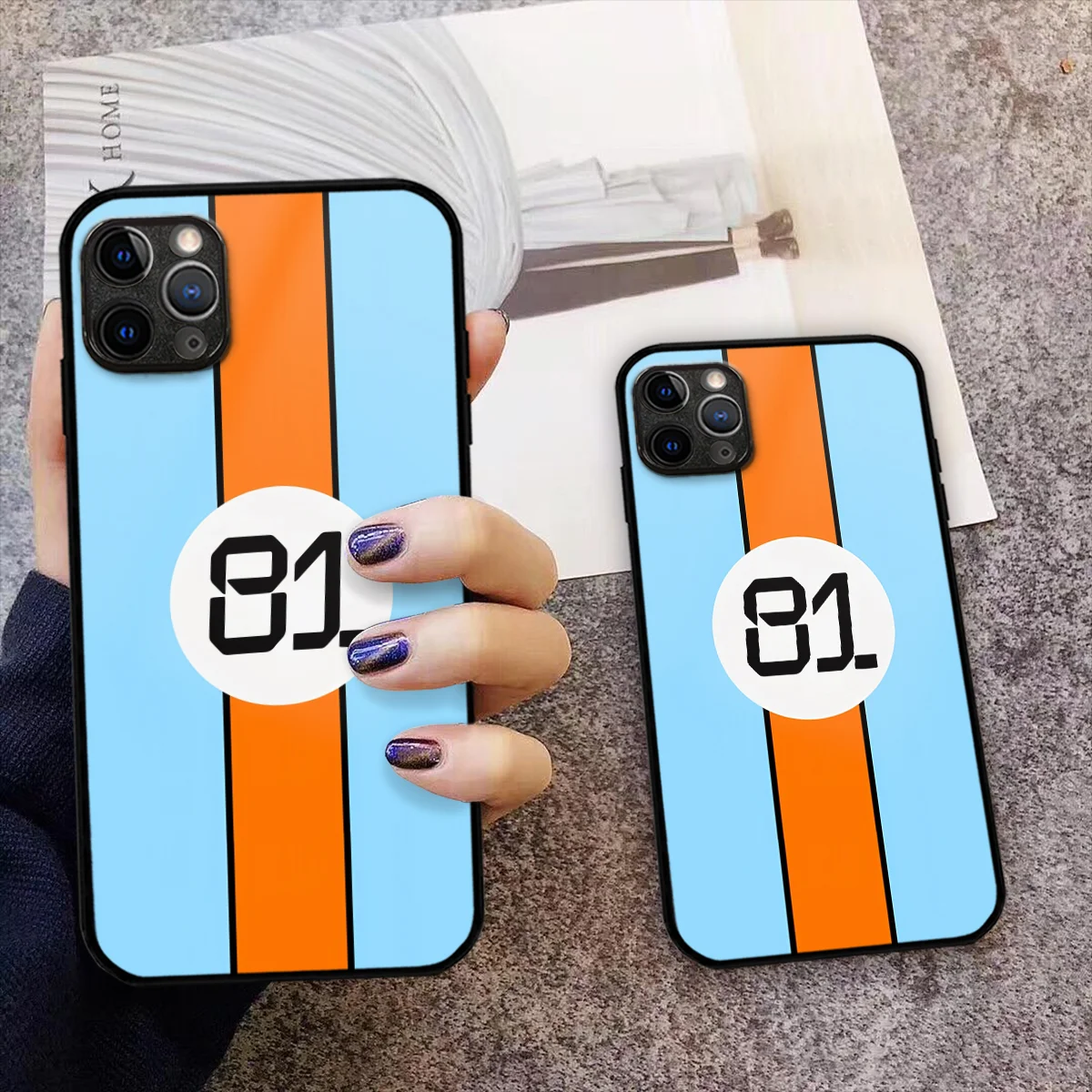 Oscar Piastri 81 McLaren F1 Team Phone Case - Dustproof, Scratch & Shock Resistant - BLMCL2625A5OP - Image 2