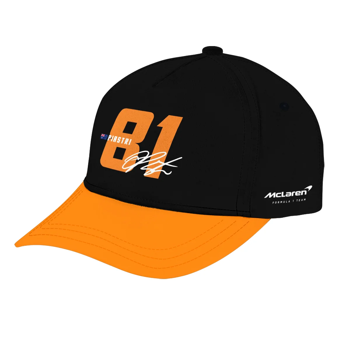 Oscar Piastri McLaren F1 Baseball Cap All Over Print BL24425A3OP - Image 2