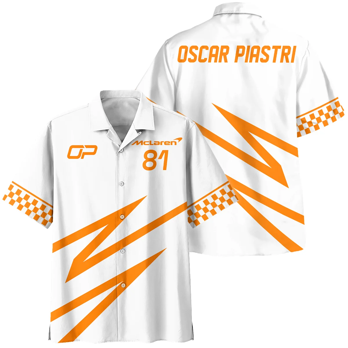 Oscar Piastri McLaren F1 Hawaiian Shirt All Over Prints BLOP10425A4HW - Race Day Outfit